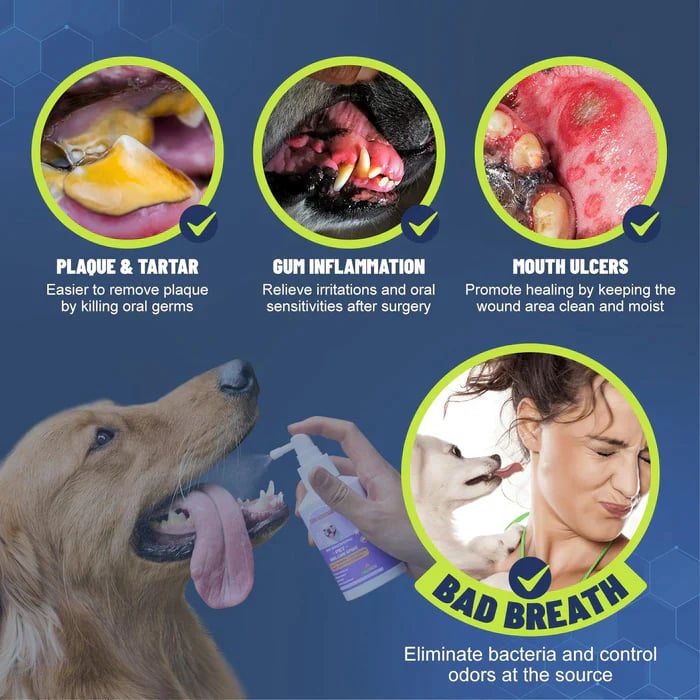 🔥Seurico™ Teeth Cleaning Spray for Dogs & Cats