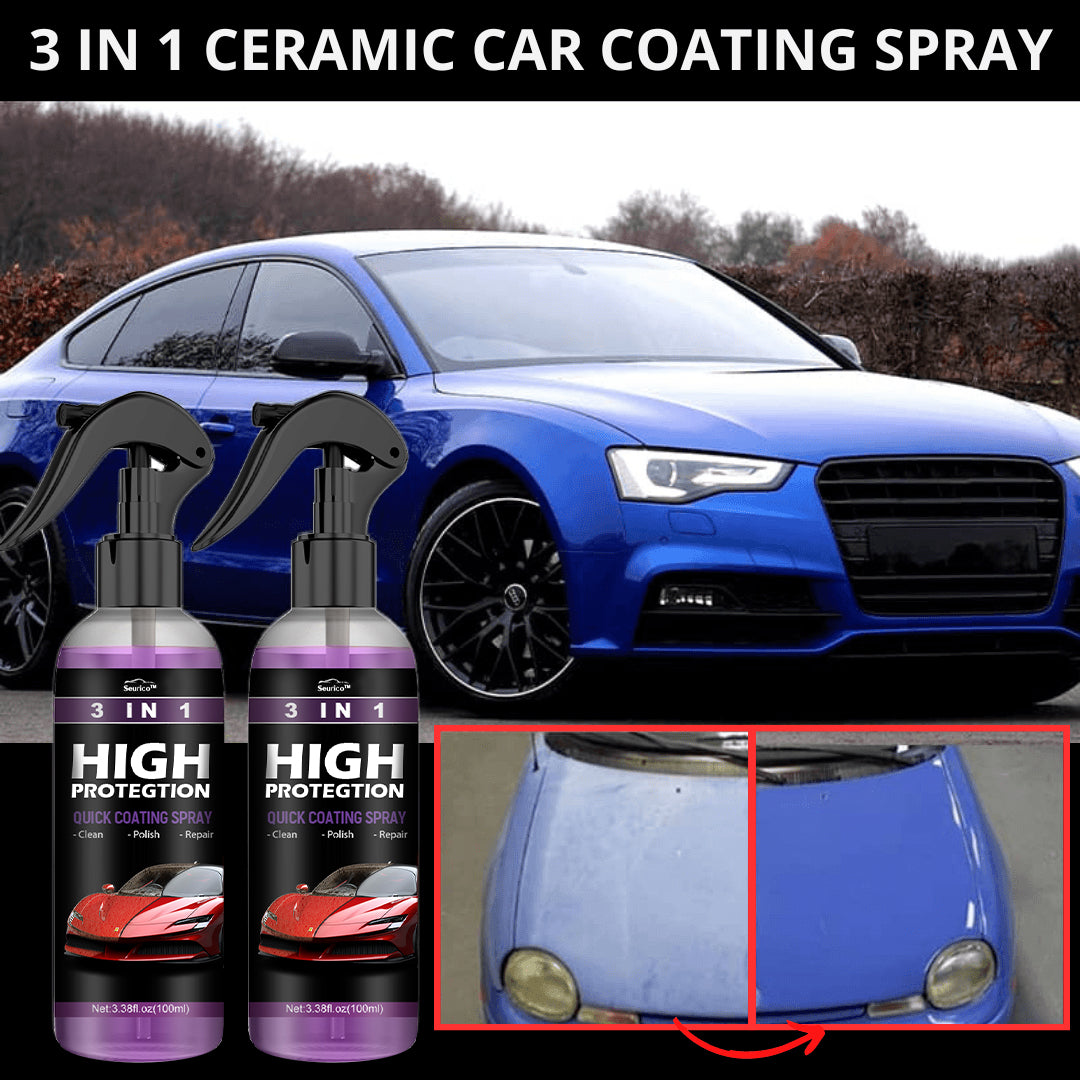 Seurico™ 3 in 1 Ceramic Car Coating Spray