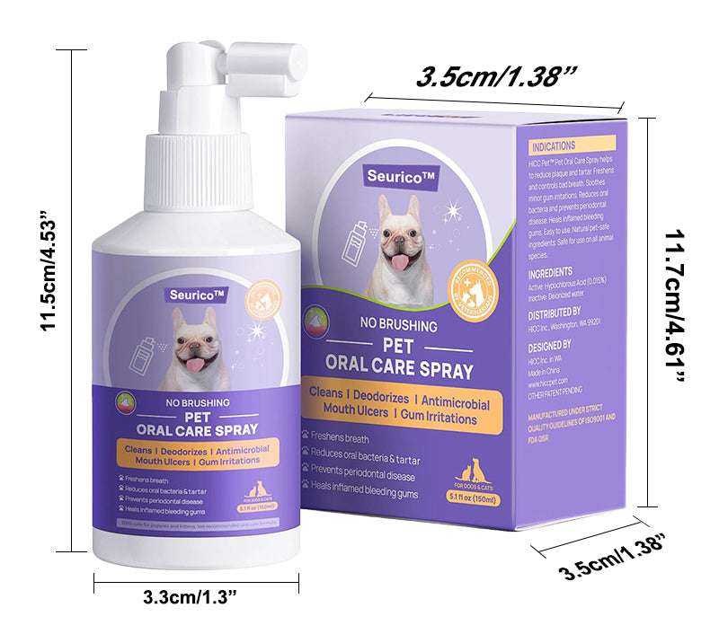 🔥Seurico™ Teeth Cleaning Spray for Dogs & Cats