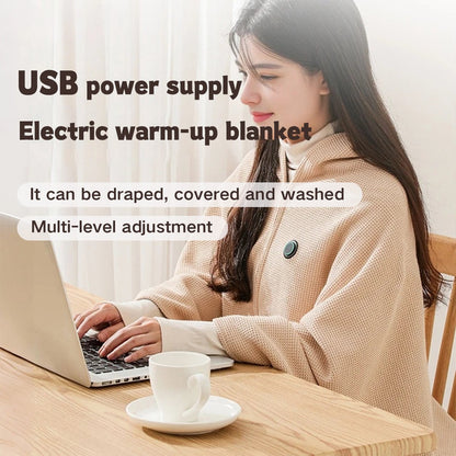 🎅Best Winter Gifts 🔥Portable Heated Shawl (Free Shipping)